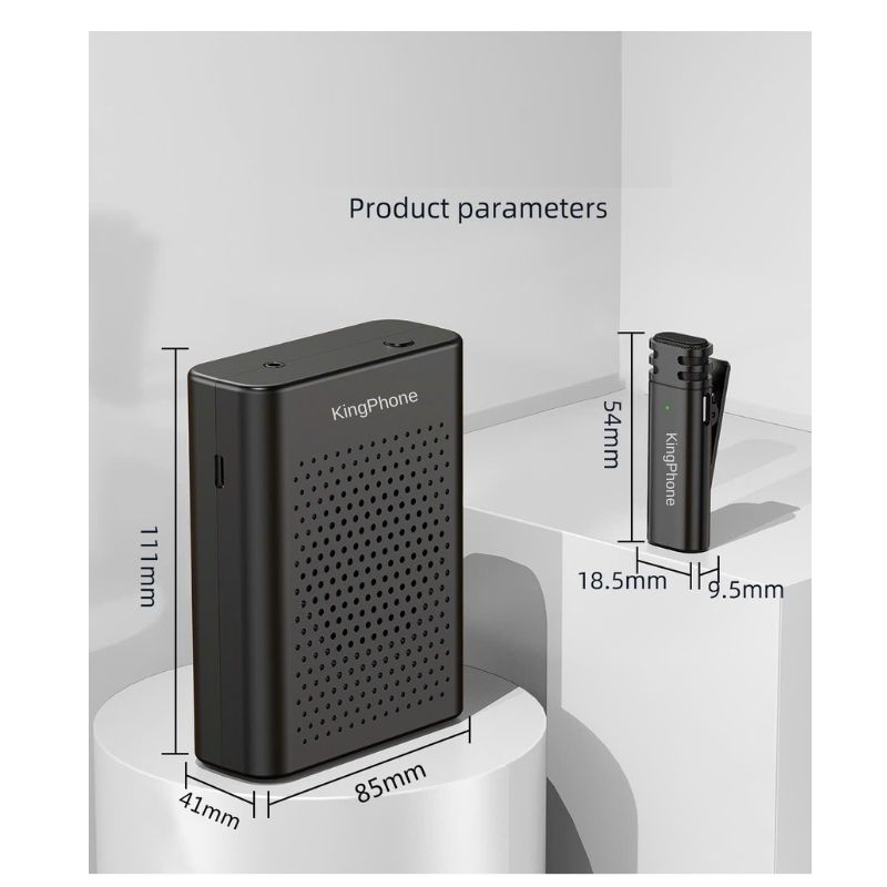 mic trợ giảng cài áo kingphone kp-18 plus